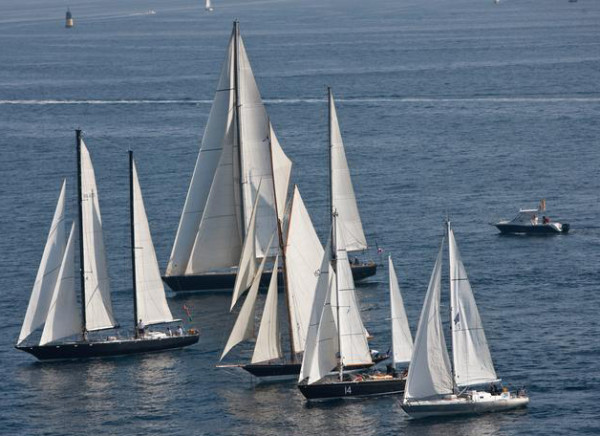 La flotte des Pen Duick : Pen Duick I, II, III, V et VI ©Gilles Martin-Raget