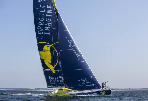 Souflle du Nord Thomas Ruyant et Adrien Hardy ©Pierre Bouras / Souffle du Nord