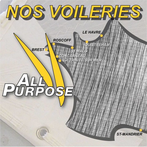 Réseau de voileries All Purpose en France ©