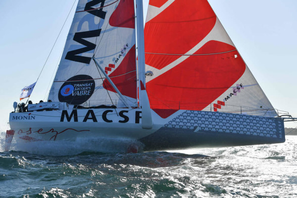 Imoca 60 MACSF Isabelle Joschke ©Christophe Favreau