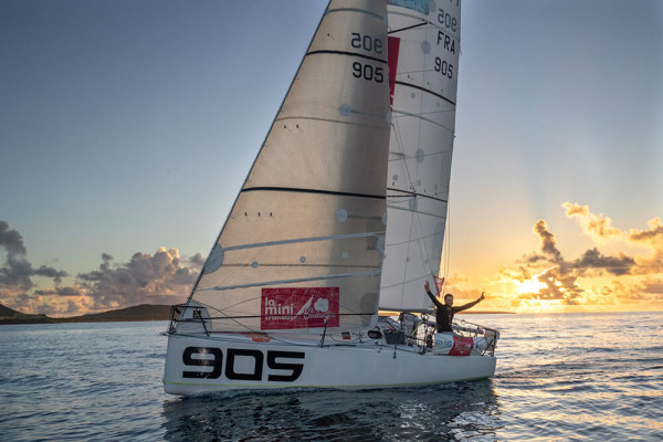 Nicolas d'Estais 2° Mini Transat 2019 en Série ©Christophe Breschi