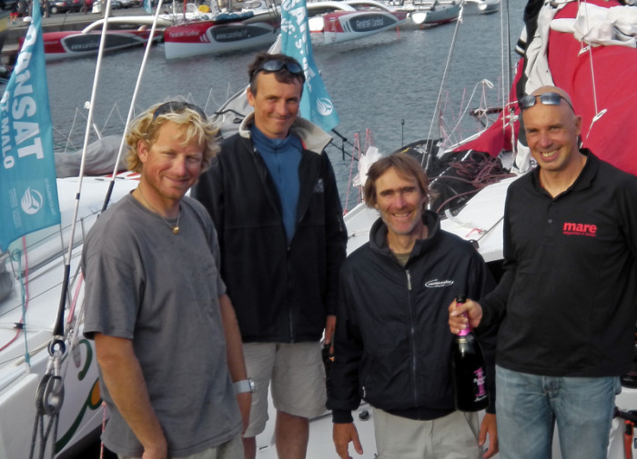 Mare à l'arrivée de la Transat St Malo ©Aubrun