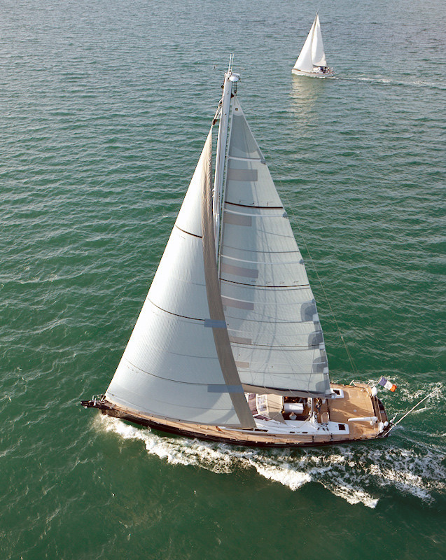 Voiles en Trilam® Spectra pour un Garcia 72 ©Nicolas Claris