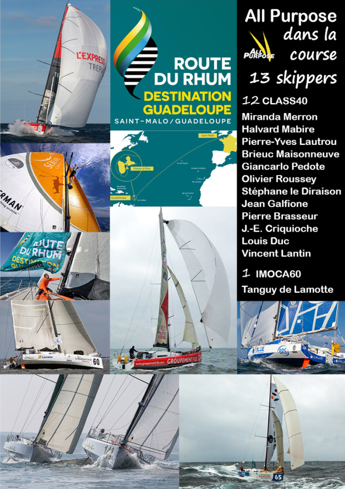 All Purpose dans la Route du Rhum 2014 ©