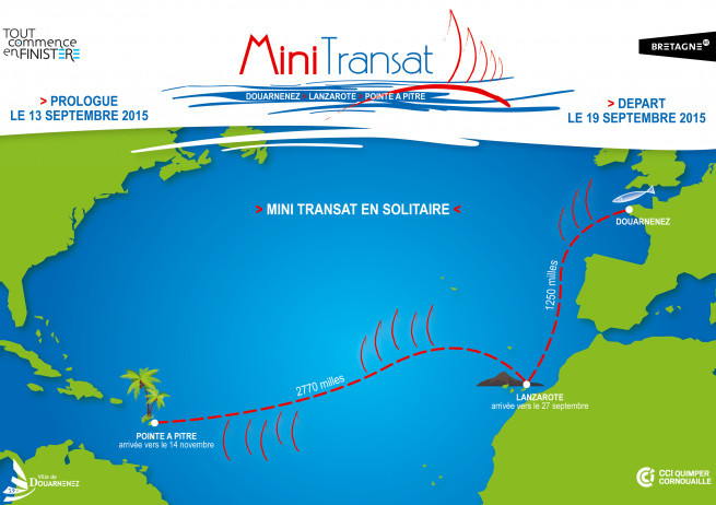 La Mini-transat 2015 ©www.minitransat.fr