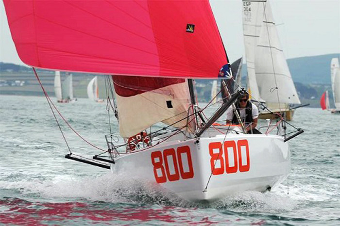 Frédéric Denis Nautipark 800 vainqueur de la Mini Transat ©Simon Jourdan