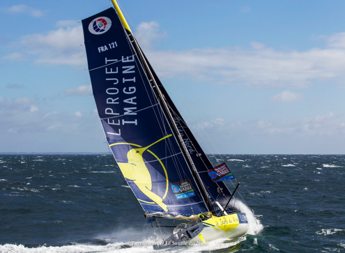  Le Souffle du Nord Thomas Ruyant et Adrien Hardy  ©Pierre Bouras / Le Souffle du Nord