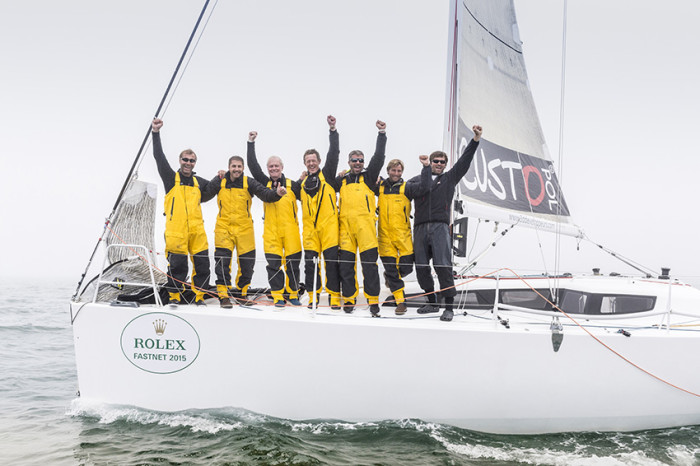 JPK 10.80 Courrier du Léon vainqueur de la Rolex Fastnet Race 2015 overall ©Rolex / Kurt Arrigo