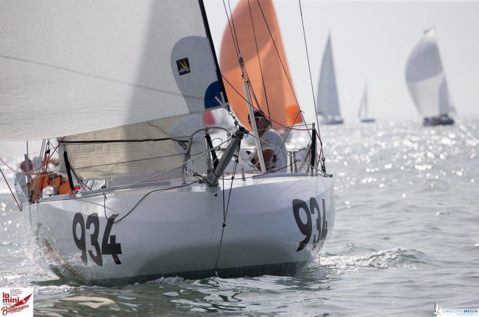 Jörg Riechers - Lilcenthal 2° Mini Transat 2017 en proto ©Christophe Breschi - Mini Transat La Boulangère