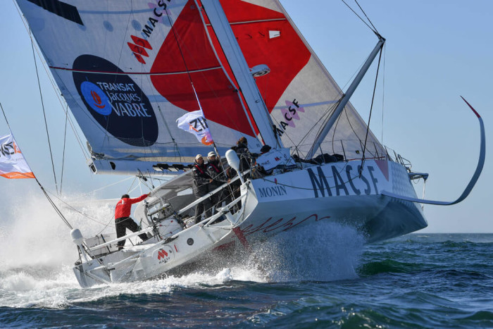 Imoca 60 MACSF Isabelle Joschke ©Christophe Favreau