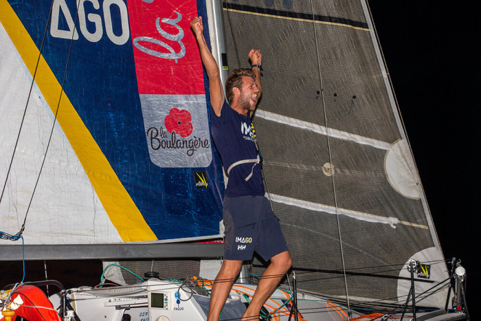 Benjamin Ferré 3° Mini Transat 2019 en Série ©Christophe Breschi