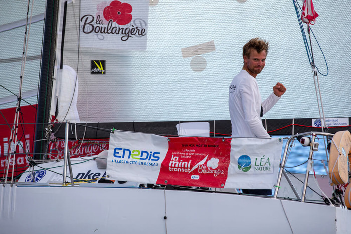 Morten Bogacki 3° Mini Transat 2019 en Proto ©Christophe Breschi