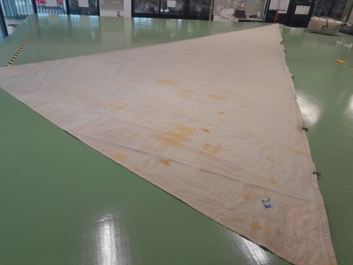 Voile type Génois sur Mousquetons, réf S24204 M1