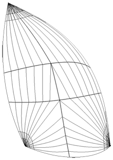 Spinnaker asymétrique pour la croisière